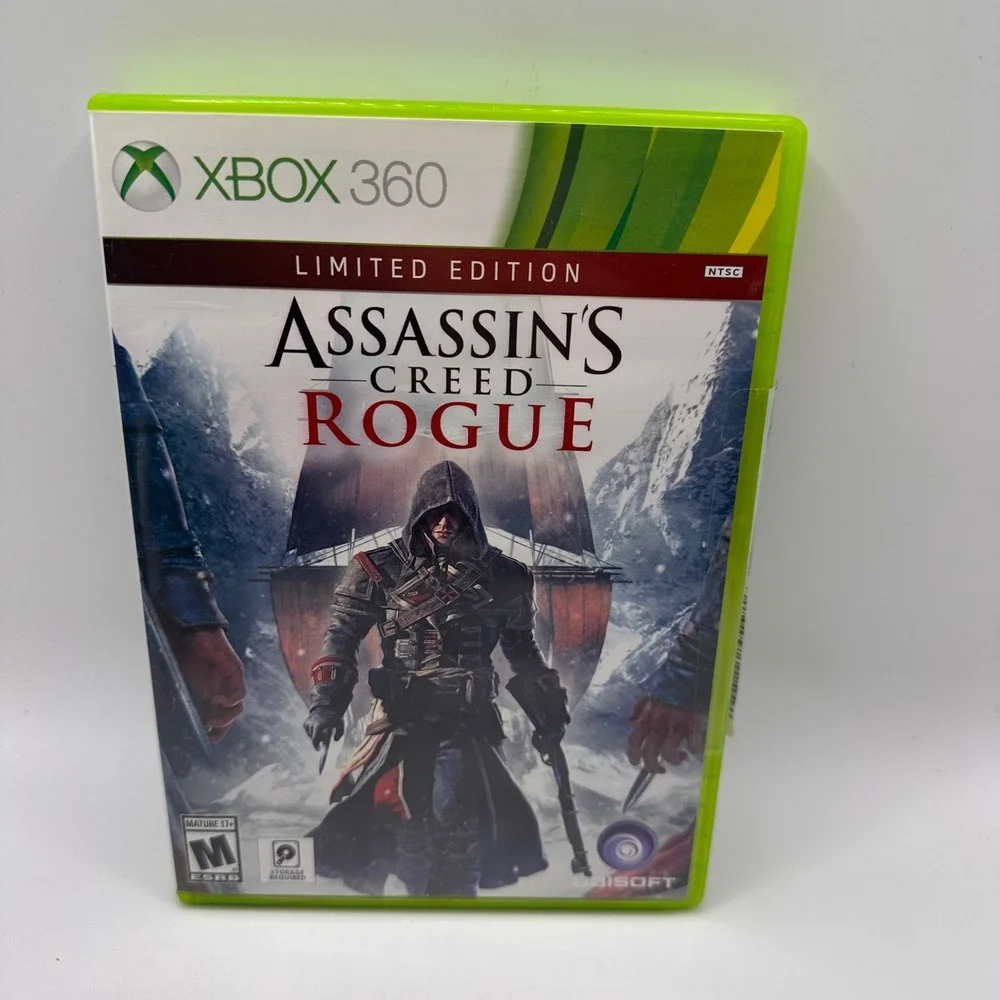 Assassins Creed Rogue Limited Edition Xbox 360 Microsoft Ubisoft NTSC 2014